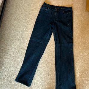 Multiples black sequined Jeans